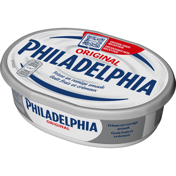 Philadelphia Zacht-frisse Zuivelspread Original, kuipje 200 g