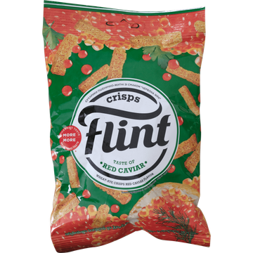 Flint Wheat Rusks With Red Caviar 70g