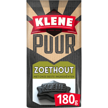 Klene Drop Puur Zoethout 180g