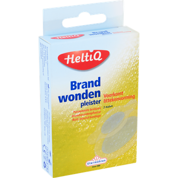 HeltiQ Brandwondenpleister, 5 stuks