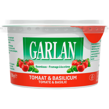 Garlan Roomkaas Tomaat & Basilicum 150 g
