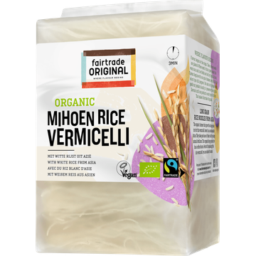 Fairtrade Original Organic Mihoen met Witte Rijst uit Azië 225 g