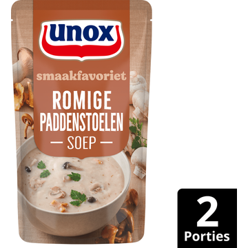 Unox Smaakfavoriet Soep in Zak Romige Paddenstoelen 570 ml