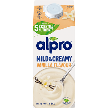 Alpro Mild & Creamy Vanille Plantaardige Variatie Op Yoghurt 750g