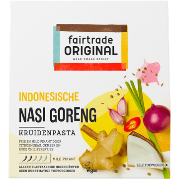 Fairtrade Original Indonesische Nasi Goreng Kruidenpasta 75 g