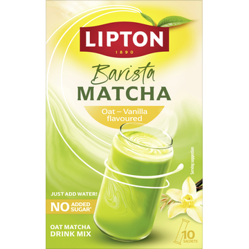 Lipton Barista Matcha Vanilla 10 stuks