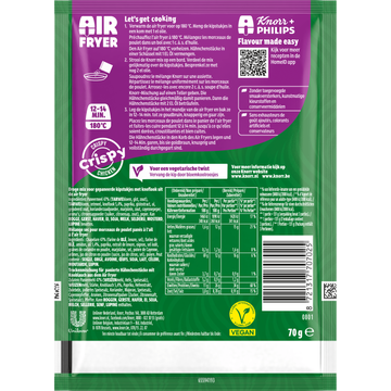 Knorr Airfryer Mix Krokante Kip Knoflook 70g