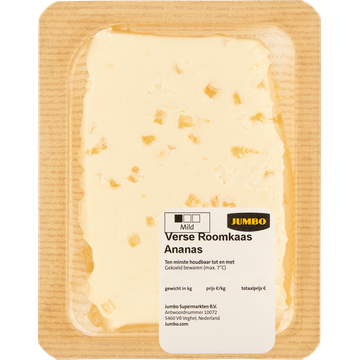 Jumbo Verse Roomkaas Ananas 125 g