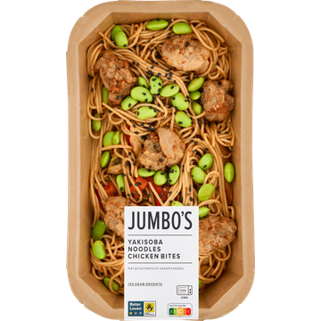 Jumbo's Verse Maaltijd Yakisoba Noodles Chicken Bites 450 g