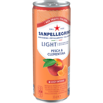 Sanpellegrino Pesca & Clementina Light 330ML