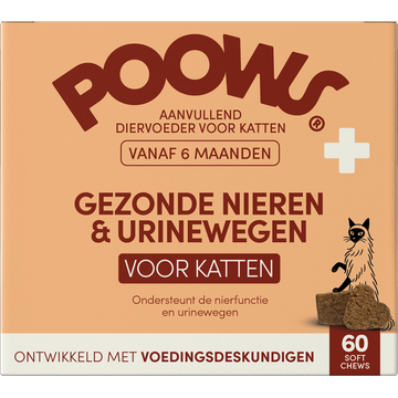 Poows Gezonde Nieren voor Katten 60g