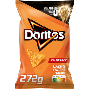Doritos Nacho Cheese Tortilla Chips 272g