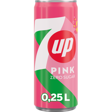7UP Pink Zero Sugar 250ML