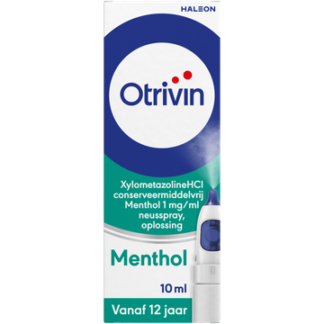 Otrivin Menthol vanaf 12 Jaar Neusspray 