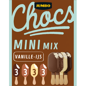 Jumbo Chocs Mini Mix Chocolade 12 Stuks