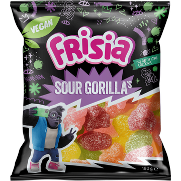 Frisia Sour Gorillas 180 g