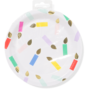 HEMA Gebaksbordjes Papier Kleur 8 Stuks