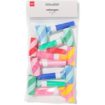 HEMA Roltongen Kleur 8 Stuks