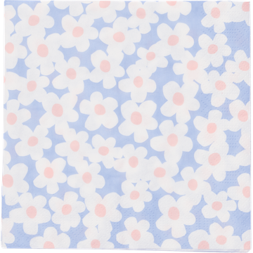 20 servetten 33x33 floraal