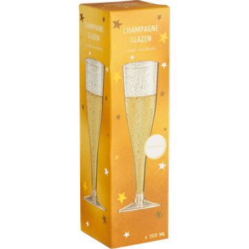 Champagneglazen 4 Stuks