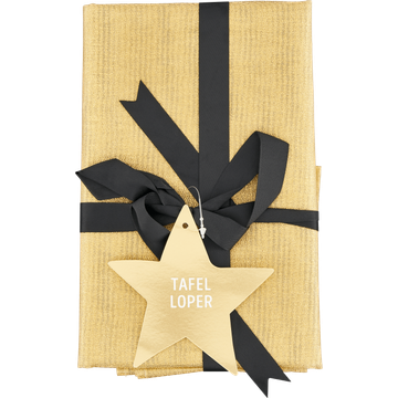 Tafelloper Goud 200 x 45 cm
