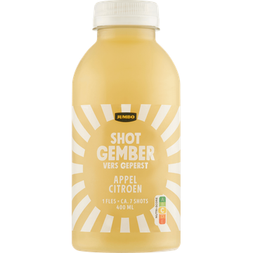 Jumbo Shot Gember, Appel & Citroen 400ML