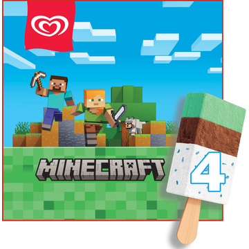 Ola IJs Minecraft 4 x 75 ml