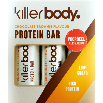 Killerbody Snack Chocolate Brownie 3 Stuks