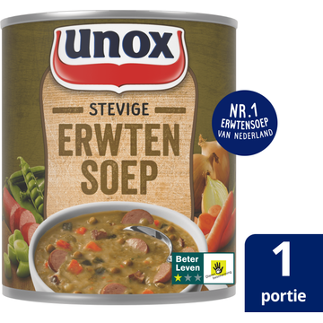 Unox Soep In Blik Stevige Erwtensoep 300 ml