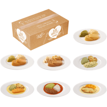 Apetito Maaltijdbox Glad Gemalen (IDDSI 4) - Menu B