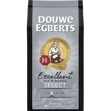 Douwe Egberts Excellent Select Filtermaling 250 g