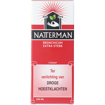 Natterman Bronchicum extra sterk hoeststroop, 200 ml