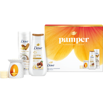Dove Giftset Advanced Nourishing Care Wax Burner 1 Stuk
