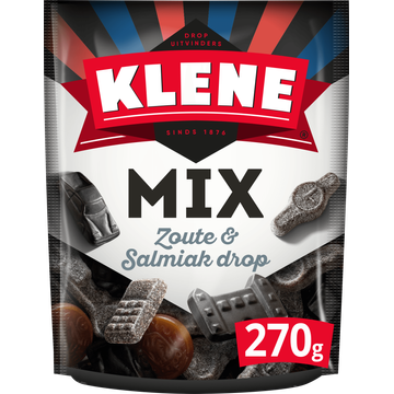 Klene Drop Zoute & Salmiak Mix 270g