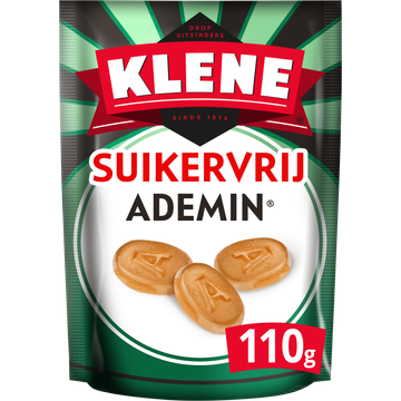 Klene Drop Ademin Suikervrij 110g