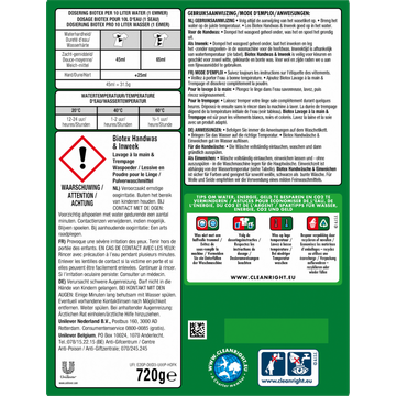 Biotex Waspoeder Handwas & Inweek 720 g