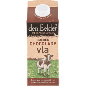 Den Eelder Boeren Chocoladevla 750ML