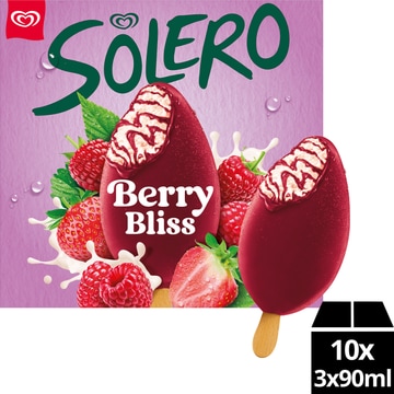 Ola Solero Framboos 3 x 90 ml