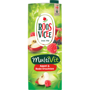 Roosvicee Multivit Appel & Rode Vruchten 1,5 L