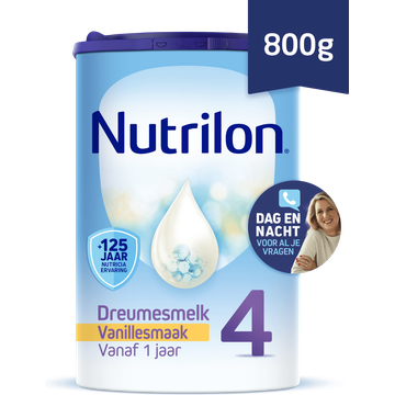 Nutrilon 4 Dreumesmelk Vanille - Peuter 12+ maanden 800g