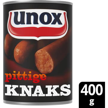 Unox Worst Knaks Pittig 400 g
