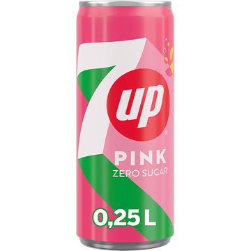 7UP Pink Lemonade Zero 4x250ML