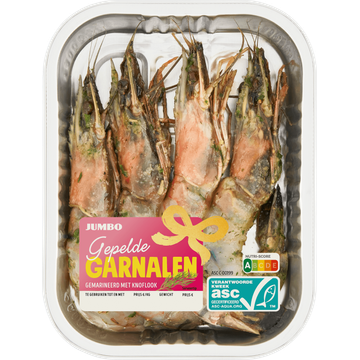Jumbo Gepelde Garnalen Gemarineerd met Knoflook 170 g