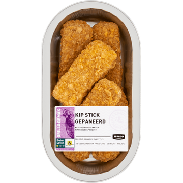 Jumbo Kip Stick Gepaneerd ca. 210 g