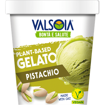 Valsoia Plant-Based Gelato Pistachio 300 g