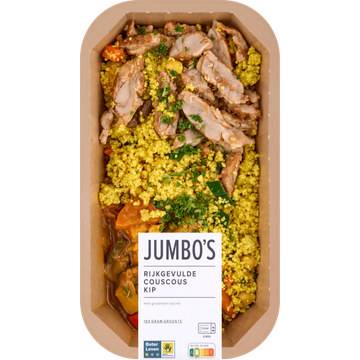 Jumbo's Verse Maaltijd Couscous Kip met Groenten Tajine 450 g