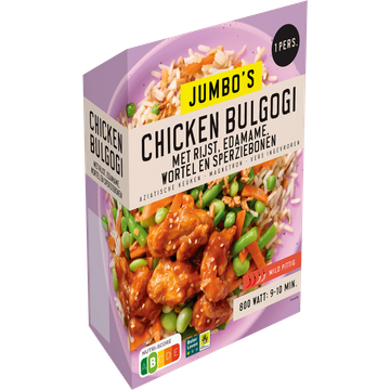 Jumbo's Vriesverse Maaltijd Chicken Bulgogi 450 g