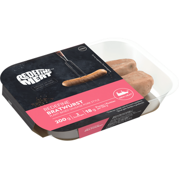 Redefine Bratwurst, 2 stuks, 200 g, diepvries