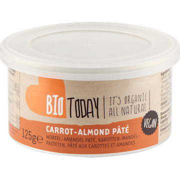 BioToday Wortel-Amandel Paté 125 g