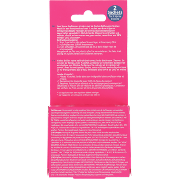 Bathroom Cleaner sachets 2 stuks